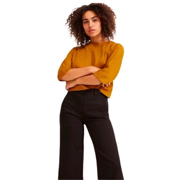 Everlane The Wide Leg Crop Pant Size 2 - Picture 13 of 13